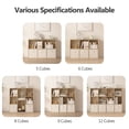 thumbnail image 4 of Jpiziso 9 Cube Storage Organizer 35.98" x 9.45" x 35.91" Bookcases with Closed Back for Home Office, Living Room, Bed Room White Oak, 4 of 7
