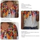 thumbnail image 3 of Mujeres blusa botón V Masajeadores de cuello manga corta hombro frío con estilo casual señora Top para el verano, 3 of 6