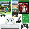 Xbox One S 500GB Minecraft Bundle With NBA 2K17 and Accessories