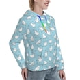 thumbnail image 6 of Goofa Funny Chicken for Women's Hooded Sweatshirt with Eye-catching Drawstrings- Lightweight Pullover Hoodie with Kangaroo Pocket, Perfect for Everyday Wear-X-Large, 6 of 7