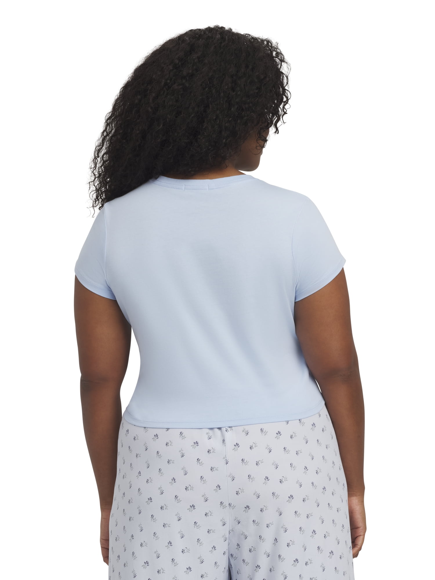 Mills by Millie Bobby Brown Women's Sleep Stretch Jersey T-Shirt, Sizes XS-XXXL