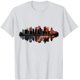 thumbnail image 4 of Camisetas de Manga Corta para las Mujeres de Moda Imprimir Cuello Redondo Camiseta, Mezcla de Poliéster Ligero para Primavera Verano Otoño, 4 of 8