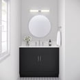 thumbnail image 3 of Millennium Lighting  Truman LED Bathroom Vanity Fixture in Multiple Finishes 24 Inch - Chrome, 3 of 6