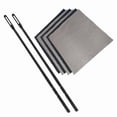 thumbnail image 1 of Varilla de Limpieza para Flauta + 6 Paños de Limpieza Suministros de Limpieza para Flauta Kit de Limpieza para Flauta de Viento de Madera y Polvo Negro Gris, 1 of 5