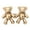 10Pcs cute bear no sew waist button Under $5 a12, variant on 10Pcs Cute Bear No Sew Waist Button, RRJ No-Sew Waist Button, Cute Bear Design Adjustable Detachable Jean Button Pin, Metal Waist Tightener For Loose Jeans, No Sewing Required Waistband Clip For