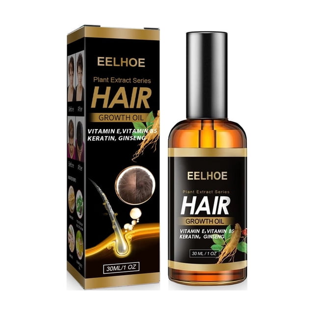 Ginger Hair Care Essential Oil Mild ingredients moisturize hair tail, smooth hair, ginger essence hair care oil