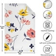 thumbnail image 3 of SKYSONIC 4 PCS Kitchen Dish & Tea Towels, Spring Flowers1 Reusable Cloths for Cooking and Drying Dishes for Home Kitchen Cleaning, 28"x18", 3 of 7
