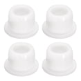 thumbnail image 1 of Unique Bargains 4 Pcs White Plug Holes, T14 Rubber Button Plug for 13 -14mm/0.51 -0.55' Hole, 1 of 6