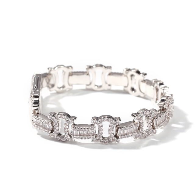 Pulsera de joyería con logo PAN S925 for mujer, pulseras con dijes, brazaletes de cuentas DIY, circonita cúbica 5A, regalos en capas de plata for ella