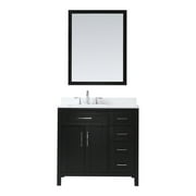 Ove Decors Tahoe 36 Espresso / Quartz Top Tahoe 36" Floor-Standing Single Vanity Set