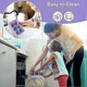 thumbnail image 4 of Ice Cube Tray With Lid, 3 Packs 18 Cubes, Silicone Large Ice Cube Molds, Flexible Stackable And Eas T, 4 of 5