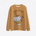 thumbnail image 4 of Sudadera con estampado de Hello Kitty para mujer, Jersey largo con capucha Harajuku, ropa de calle informal, Top de otoño, 4 of 4