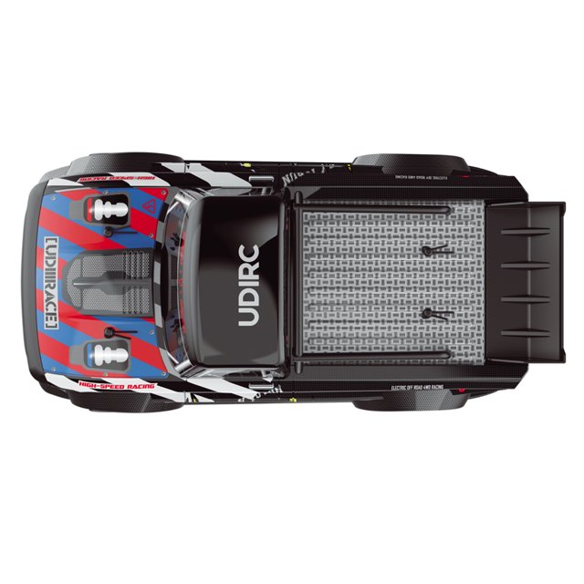 Coche teledirigido 4WD vehículo de Control remoto de alta velocidad 4 25 Ehuebsd GHz 30 kmh a escala completa con luces LED juguetes 24