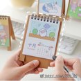 thumbnail image 3 of CAROOTU Mini Desk Calendar 2022 Arts Creative DIY Mini Calendar Cartoon Desktop Ornament Monthly Calendar, 3 of 6
