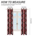 thumbnail image 2 of Bohemia Blackout Curtains Window Drapes Room Darkening Thermal Insulated Grommets Blackout Curtains, for Living, Dining, Bedroom,2 Panels, 2 of 6