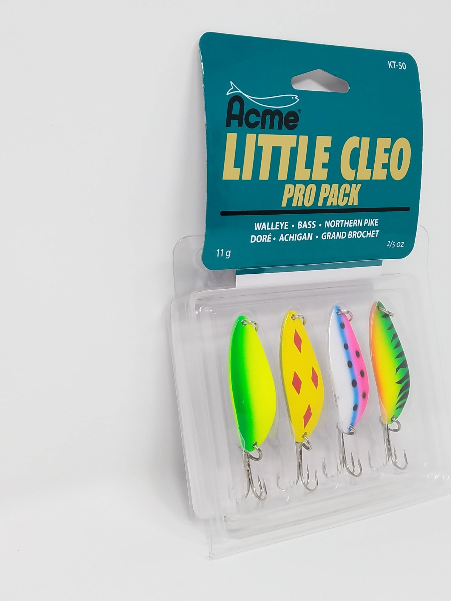 Acme Tackle Freshwater Little Cleo Pro Pack- Assorted, Lake