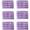 thumbnail image 1 of Home-Organizer Tech 6 Packs Bra Extender Soft Comfortable 4 Hook 3 Rows Bra Strap Extension for Women Girl, 1 of 3