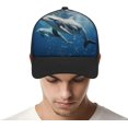 thumbnail image 4 of Cute Dolphins Baseball Cap Classic Golf Cap Soft Dad Hat Multicolor Adjustable Low Profile Hat Unisex, 4 of 6