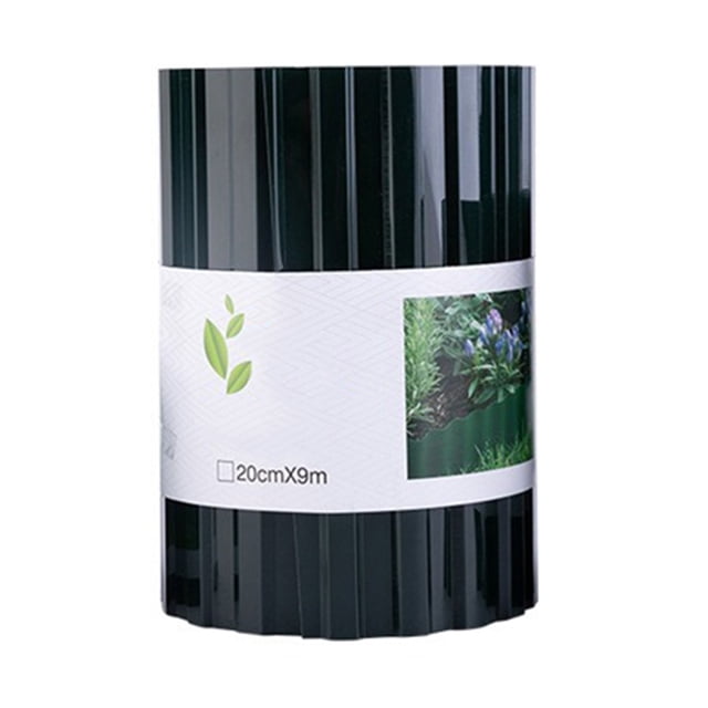 9M Plastic Garden Fence - Easy Install, Weather-Resistant Lawn Borders! 20cm×9m
