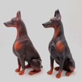 thumbnail image 3 of Doberman Pinscher Model Cognitive Ability Burrs-free Smell-less Action Figure Toy Doberman Pinscher For Children, 3 of 5