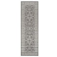 thumbnail image 2 of Superior Glendale Oriental Medallion Indoor Runner Rug, 2'7"x8', Gray, 2 of 5