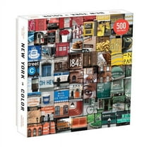 Galison - New York in Color - 500 Piece Jigsaw Puzzle