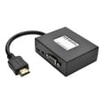 thumbnail image 2 of Tripp Lite 2-Port HDMI to VGA + Audio Adapter / Splitter, 1920 x 1440, 1080p (P131-06N-2VA-U), 2 of 11