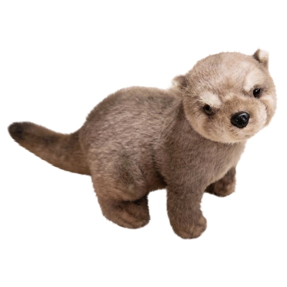 14.96Inch Cute Ferret Stuffed Animals Plush Toy, Soft Plush Throw Pillow for Birthday Christmas Valentines Day Holiday Gifts, Easter Basket Stuffers