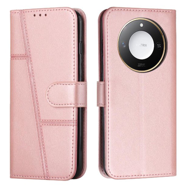 Funda Flip para FOXDOCK Honor X9c Smart – Carcasa delgada y resistente a impactos con soporte para uso diario y profesional