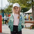 thumbnail image 2 of Pzuqiu Peacock Hoodies for Girls Lightness Stretchy Zip Up Sweatshirts for Kids 8-10 Warm Soft Kids Hoodies with Pocket Sweatshirts Long Sleeve Versatile for Fall Winter, 2 of 7