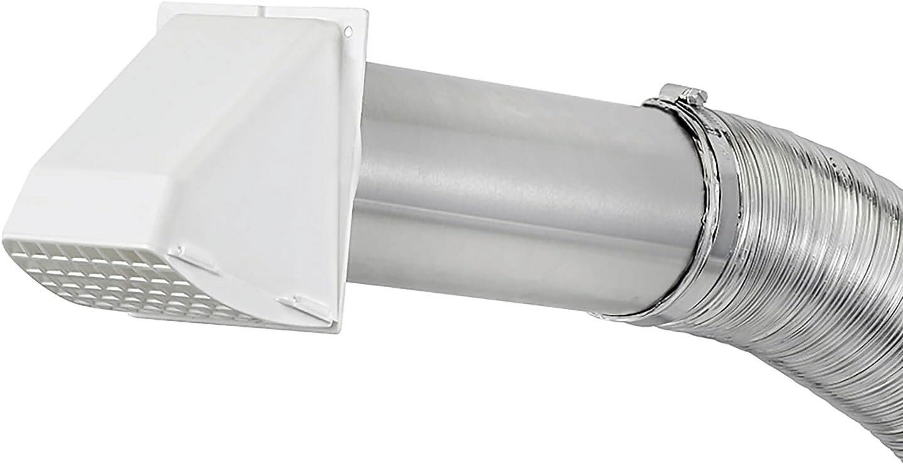 Lambro Duct Vent Kit 1375W-R - Fire-Resistant - Multicolor — Residential Use, Standard Application