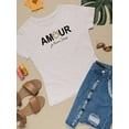 thumbnail image 3 of Amour Je'taime Paris T-Shirt Women -Image by Shutterstock, Female x-Large, 3 of 4
