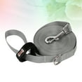 thumbnail image 2 of Pet Training Pulling Rope Dog Nylon Track Rope Durable Dog Controlling Strap Pet Supplies (Grey, Size S), 2 of 9