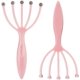 thumbnail image 2 of Scalp Massager, Protable Hand Held Spa Head Massager For Deep Relaxation Pink+blue(2-pack), 2 of 3