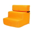 thumbnail image 3 of Maoww Portable Washable Pet Dog Stairs Ladder Ramp 3 Steps for Indoor Orange 35 x 30 x 30cm 1Set, 3 of 6