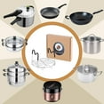 thumbnail image 2 of Steamer Rack Trivet with Handles for Instant Pot Pressure Cooker Accessories (Handle with Silicone, for 6qt), 2 of 8