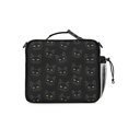 thumbnail image 3 of Black Cat Black Pattern Insulated Lunch Bag with Shoulder Strap and Bottle Holder,Bento School Lunch Bag Box,11x9.5x3.5 Inches, 3 of 5