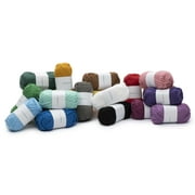 Caron Little Crafties Medium Acrylic Multi-Color Yarn, 63 yd (20 Package)
