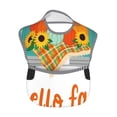 thumbnail image 2 of Hirioo Hello Fall Farm Truck for Baby Waterproof Pocket Bib Adjustable Closed for Babies Toddlers with Large Pocket 6-24Months, 2 of 8