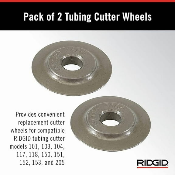 Ridgid Replacement Cutter Wheel Black