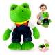 thumbnail image 1 of Peluche Rana Rene 30cm Ranita Con Overol Xtellar verde, 1 of 4