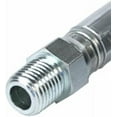 thumbnail image 2 of 4400  1/4in. x 150ft. Thermoplastic Black Sewer Jetter Hose with MPT 1/4in. Solid Ends, 2 of 3