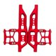 thumbnail image 5 of de pedales terales de aleación, de protección con marco para escalón para Axial SCX24 90081 /24 Scale RC Car Truck, actualización rojo Yotijar Placa de pedal, 5 of 7