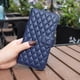 thumbnail image 4 of BINFEN COLOR BF Style-14 For Samsung Galaxy A56 Case Rhombus Phone Leather Cover Stand - Blue, 4 of 5