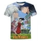 thumbnail image 1 of Camiseta Anime Primavera Verano Inuyasha Impreso 3D Hombres Mujeres Oversize Casual Streetwear Hip Hop Moda Unisex, 1 of 4