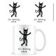 thumbnail image 2 of BodyRuiner - Taza It's Getting Weird (Blanco, Negro), 2 of 2