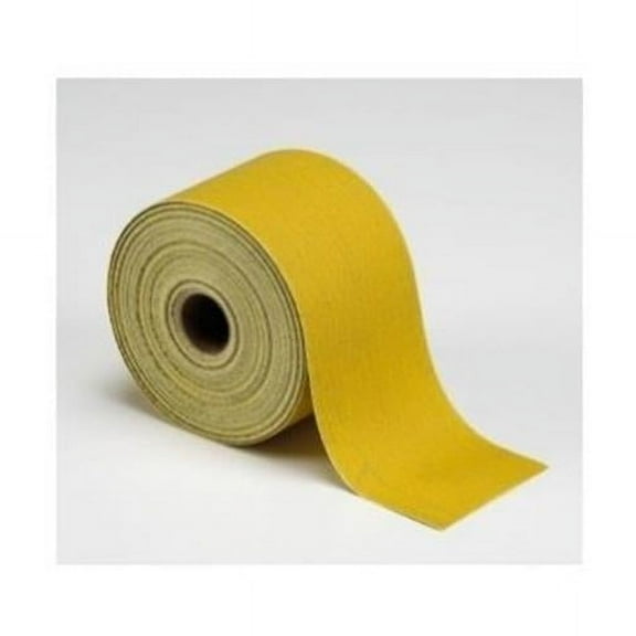 Norton 66261160322 60322 A290 Series Sanding Sheet Roll, 2-3/4 in W x 25 yd L, P220 Grit Gold