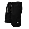 thumbnail image 4 of Pxiakgy mens shorts shorts for men Men's Shorts Solid Color Camouflage Printing Multi Pocket Casual Sports Shorts Beach Shorts Cargo Shorts shorts men mens shorts casual, 4 of 4