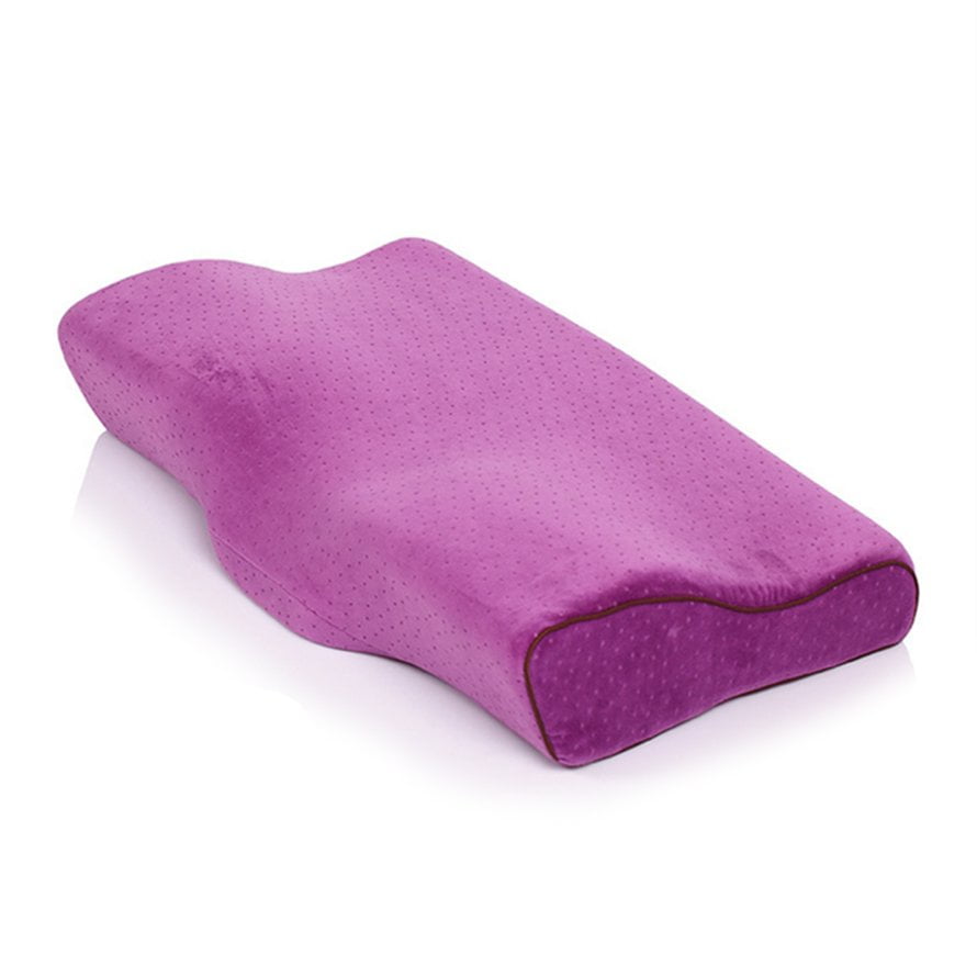 Slow Rebound Comfortable Memory Foam Pillow Butterfly Shaped Bedding Orthopedic Pillow for Neck