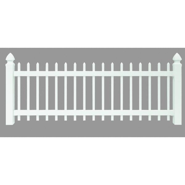 Amarroso 3' X 8' Spaced Picket Yard Fence Section by UFPI LBR & Treated
